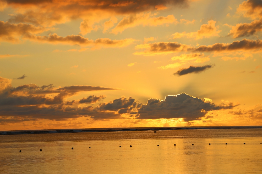 Sunset Mauritius