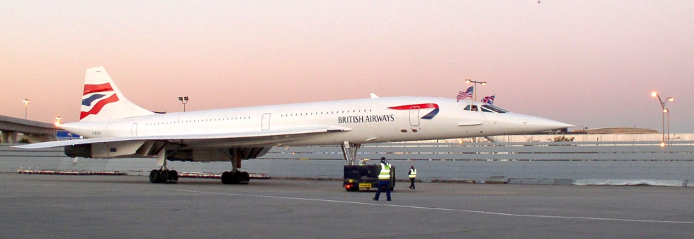 Concorde leaving NY for the last time